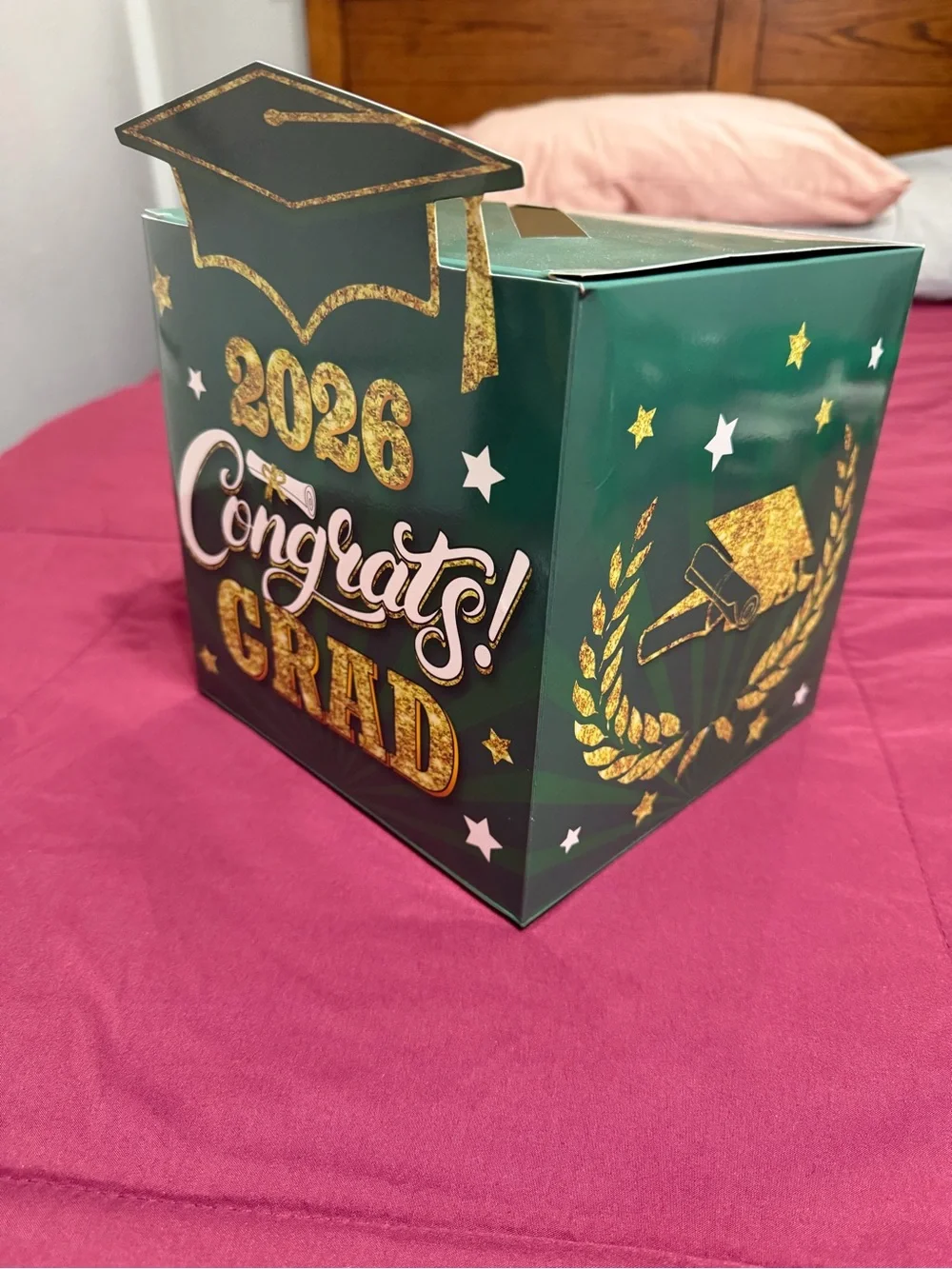 Graduation box with cards